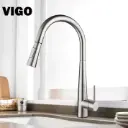 Robinet de cuisine moderne VIGO 5344 NB/MB