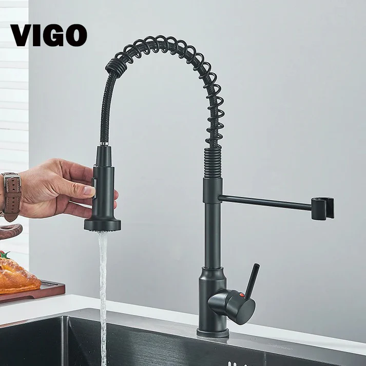 Robinet de cuisine avec ressort VIGO 8380 MB/C/G/MG