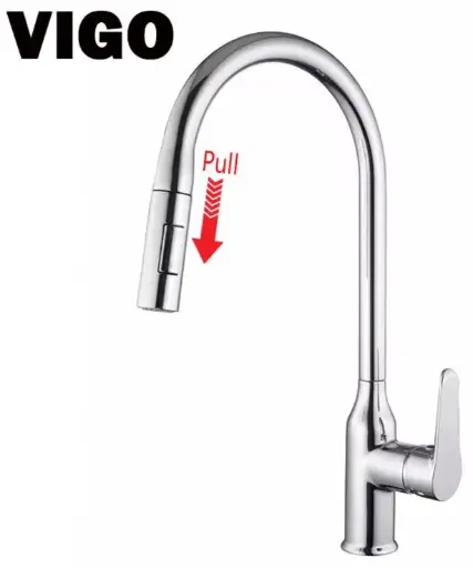 Robinet de Cuisine simple VIGO SJ-202 C/MB