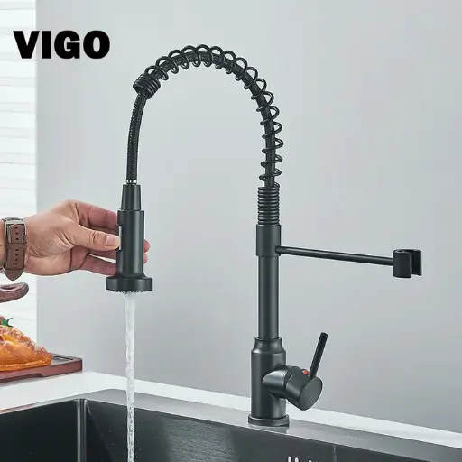 Robinet de cuisine avec ressort VIGO 8380 MB/C/G/MG